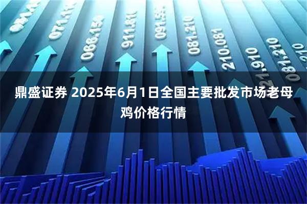 鼎盛证券 2025年6月1日全国主要批发市场老母鸡价格行情